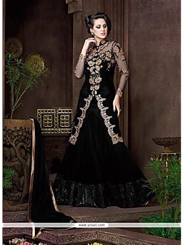 Adaa Khan Black Lehenga look Episode 27 style inspiration | Naagin 2 ...