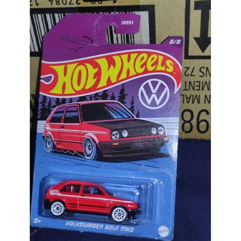 Jual HOT WHEELS VOLKSWAGEN GOLF MK2 Shopee Indonesia