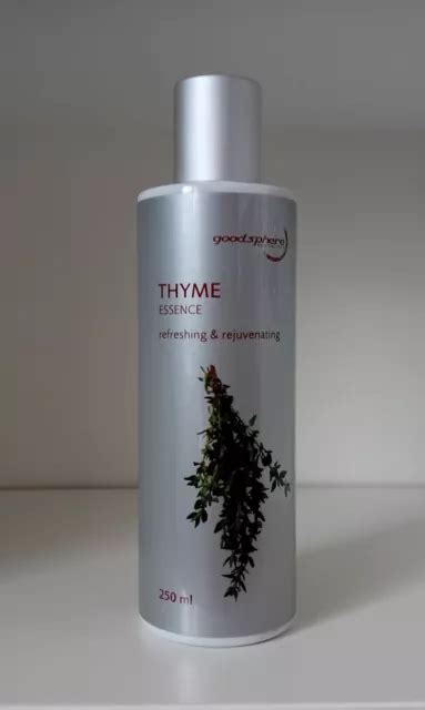 Goodsphere Thyme Essence 250ml Full Bottle £3000 Picclick Uk