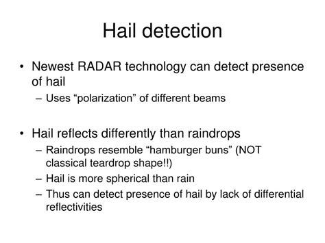 Ppt Hail Theory And Observations Powerpoint Presentation Free
