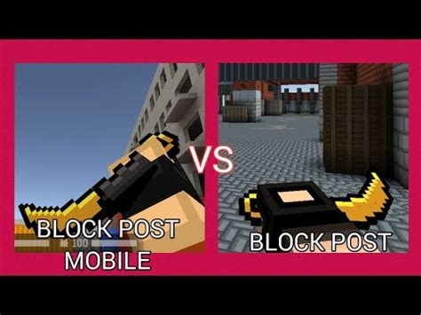 Block Post Mobile vs Block Post - All Weapons Completed - YouTube