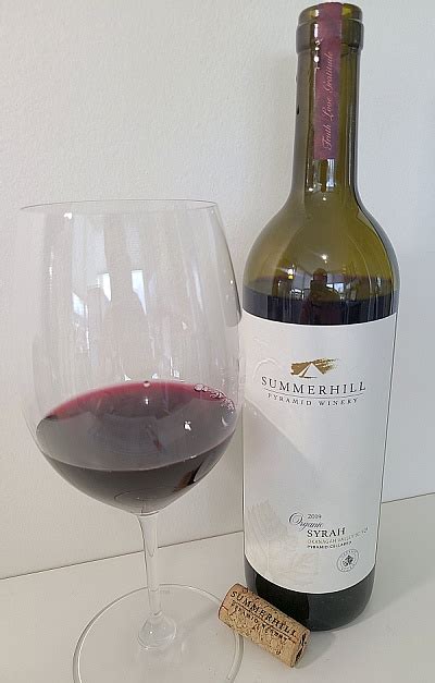 Quick Review Summerhill Organic Syrah Mywinepal