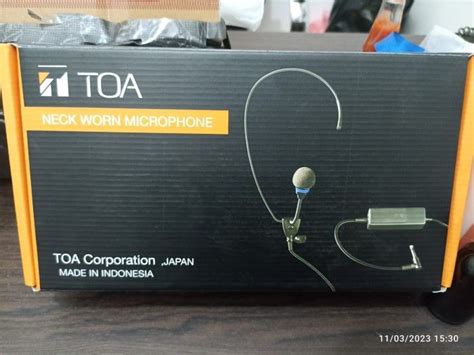 Mic Toa Zm 362 As Neck Worn Microphone Lazada Indonesia