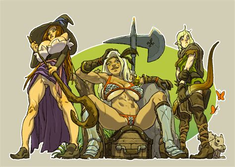 Dragon S Crown By Kroke Drilo Hentai Foundry