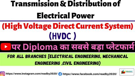 Introduction To HVDC System History Of HVDC Applications Of HVDC