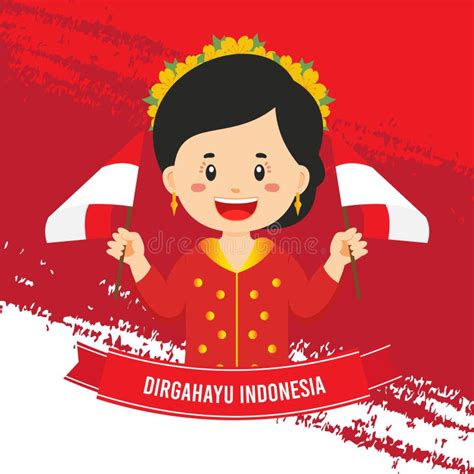 Indonesia Independence Day Stock Vector Illustration Of Indonesia