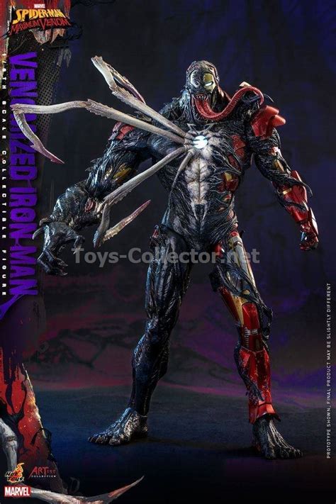 Hot Toys Ac Marvel S Spider Man Maximum Venom Th Venomized Iron Man Tc