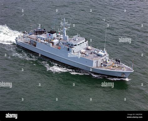 The Ukrainian Navy Mine Warfare Vessel Cherkasy M311 The Sandown