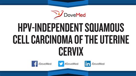 Hpv Independent Squamous Cell Carcinoma Of The Uterine Cervix