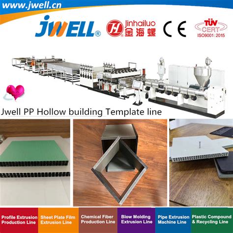 Jwell Pp Plastic Hollow Building Template Formwork Doul Out Plate