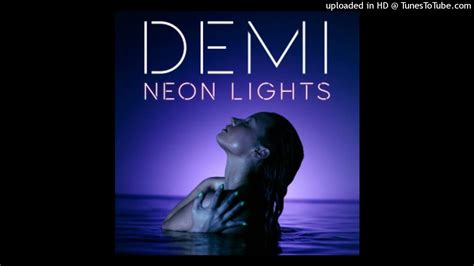 Demi Lovato Neon Lights Cole Plante With Myon And Shane 54 Remix Youtube