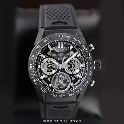 Pre Owned Tag Heuer Carrera Calibre HEUER 02T Tourbillon Chronograph