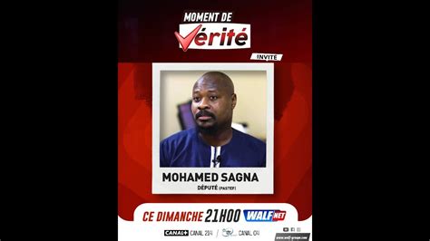 Mohamed Sagna est linvité de Moustapha Diop de ce dimanche 19 Mai 2024