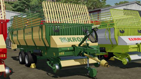 Old Tandem Loading Wagons FS22 KingMods