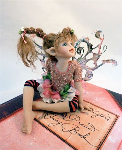 Original Polymer Clay Mixed Media Sculpture Doll OOAK Hiddleston Fairy