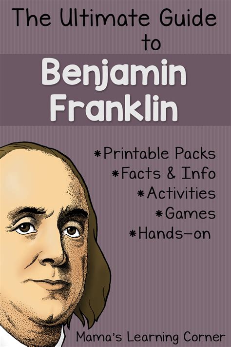 The Ultimate Guide To Studying Benjamin Franklin Unit Study Resources