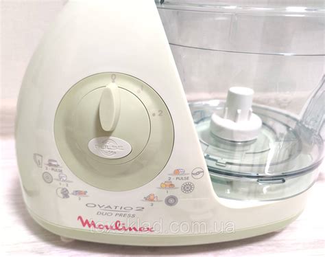 Кухонний комбайн Moulinex Ovatio 2 Duo Press 500W терка для дирунів і