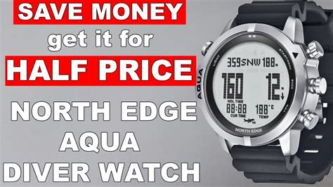 Save Half Price Of The North Edge Aqua Diver Watch Review Watches