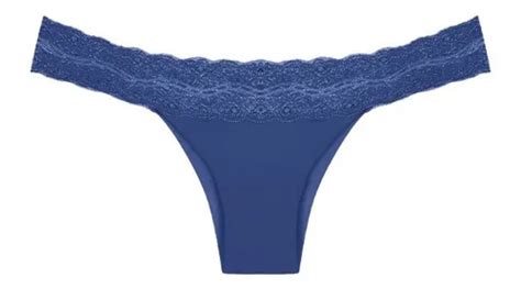 Calcinha Biqu Ni Nude Sem Costura Renda Marinho Hope Mercadolivre