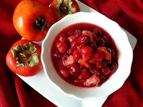Cranberry Sauce With Persimmon Adrianas Best Recipes