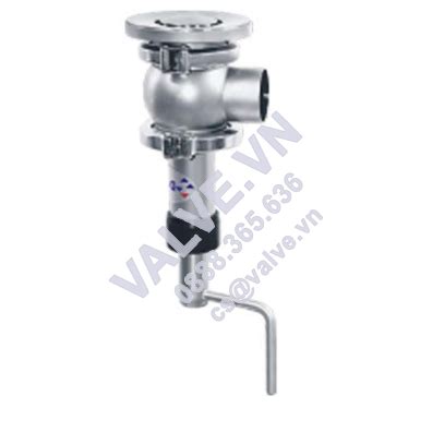 Donjoy Stainless Steel Manual Elbow Tank Bottom Seat Valve