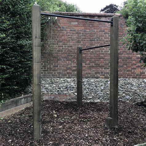 Garden Double Pull Up Bar Installation — Incite Fitness