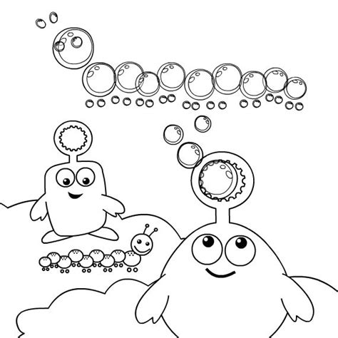 Bloop and Loop Coloring Pages