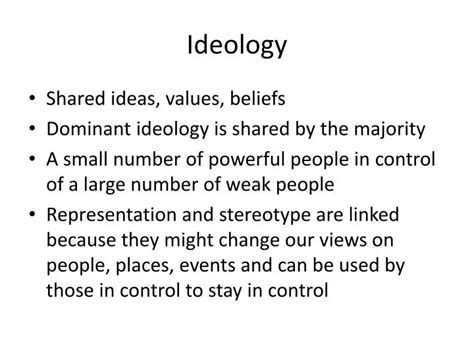 Ppt Ideology Powerpoint Presentation Free Download Id 2463765