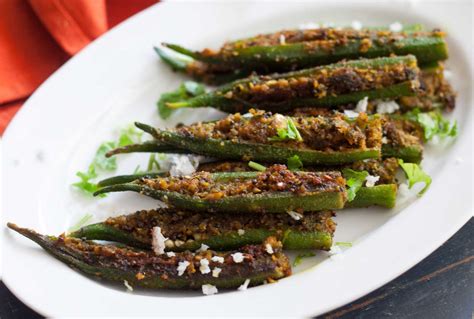 Maharastrian Style Bharli Bhindi Recipe By Archanas Kitchen