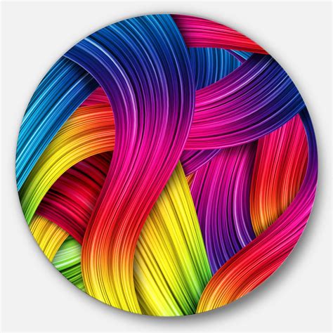 Designart - 3D Rainbow Art' Abstract Metal Artwork | Michaels