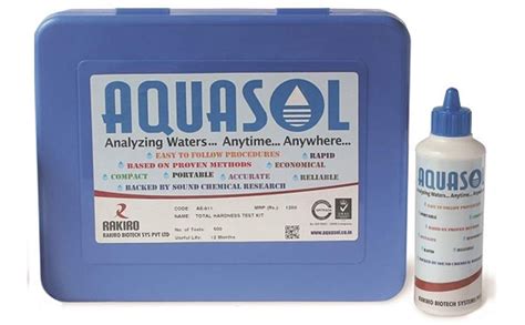 Buy Aquasol Total Hardness Test Kit Online - Get 11% Off