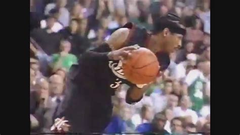 Allen Iverson Points Celtics Playoffs Game Youtube