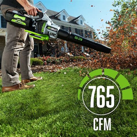 Ego Power 56 Volt 765 Cfm 200 Mph Battery Handheld Leaf Blower