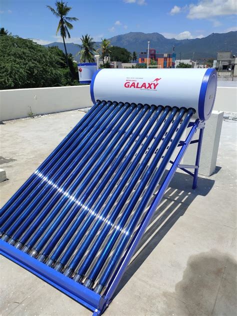 Galaxy 200l Solar Water Heater 5 Star Blue At 30000 In Coimbatore