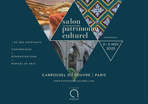 Crézé au Salon International du Patrimoine Culturel 2023