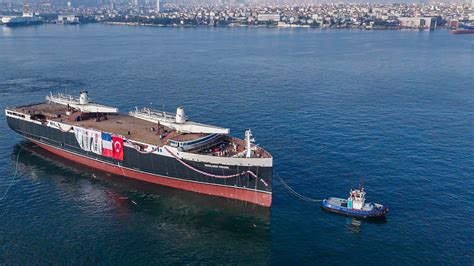 Worlds Longest Wind Powered Cargo Ship Launched In Turkey News
