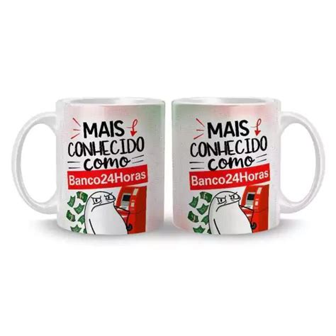 Caneca Personalizada Flork Pai Mais Conhecido Como Banco 24 Horas