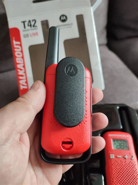 Motorola Talkabout T Twin Pack Red