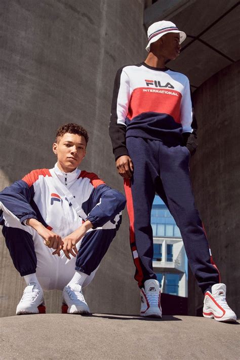 Fila Debuts Bold Styles With Its Fw19 Heritage Collection Black Men