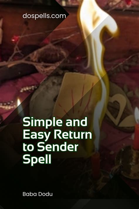 Simple And Easy Return To Sender Spell In 2024 Spelling And