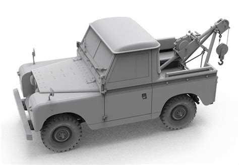 Scalehobbyist Land Rover 88 Series IIa Crane Tow Truck By AK