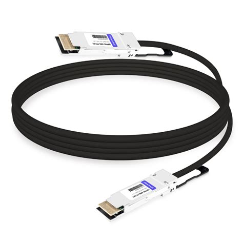 400G QSFP-DD TO QSFP-DD DAC PASSIVE COPPER CABLE (CAB-D-D-400G-2.5M-AX)