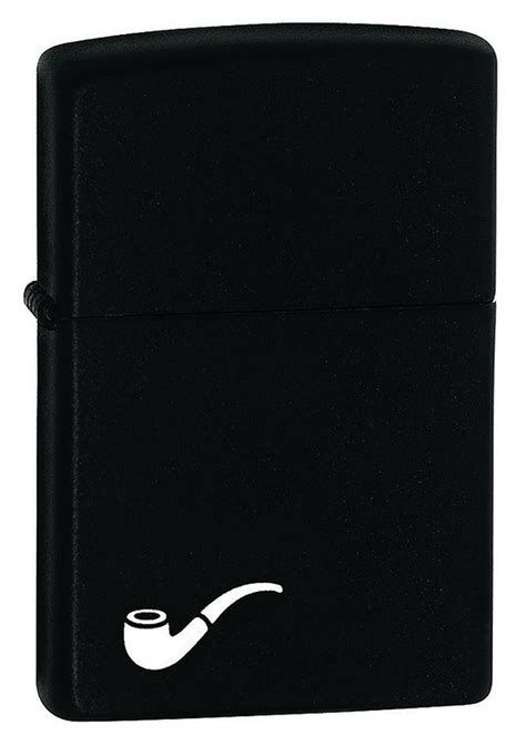 Zippo Black Matte Finish LIghter Pipe Buy Online At The Nile