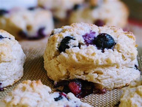 Quick And Easy Blueberry Biscuits Recipe