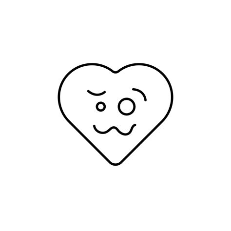 emoji nervous vector icon illustration 23163611 Vector Art at Vecteezy