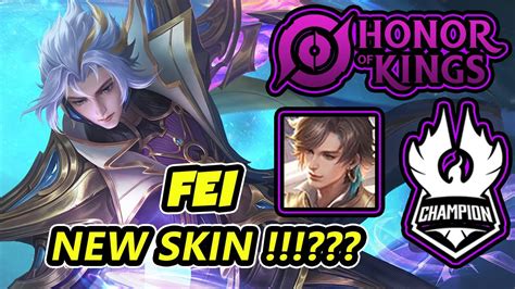 Fei New Skin Honor Of Kings Global YouTube