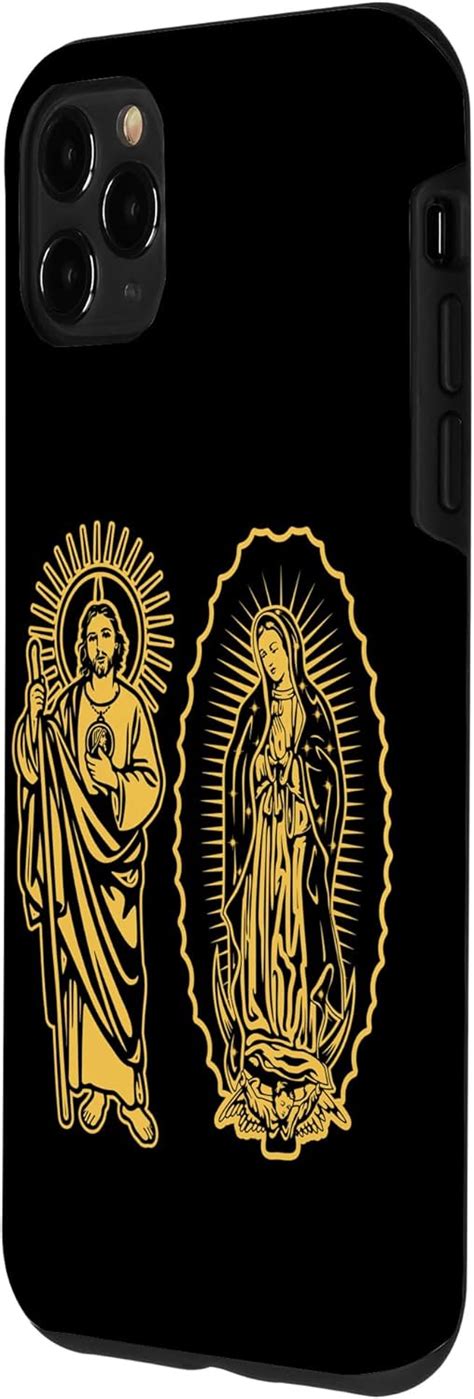 Funda Para Iphone Pro Max San Judas Tadeo Y La Virgen De Guadalupe