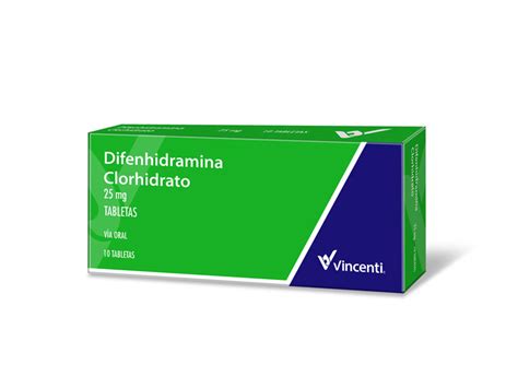 Difenhidramina Clorhidrato Laboratorios Vincenti Antihistamínico