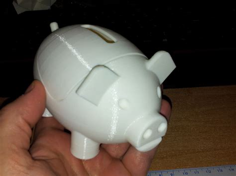 Stl File Pig Piggy Bank・3d Printer Design To Download・cults