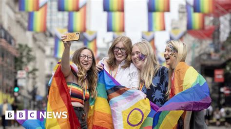 London Pride In Pictures Huge Crowds Turn Out For Parade Bbc News